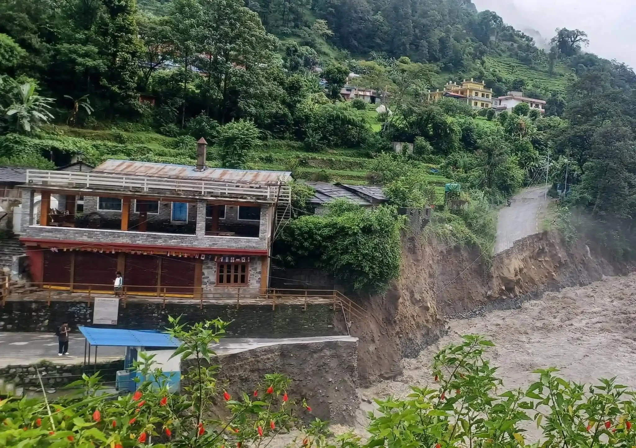 Birethanti Flood: Road Damage Disrupts Ghandruk, ABC and Poon Hill